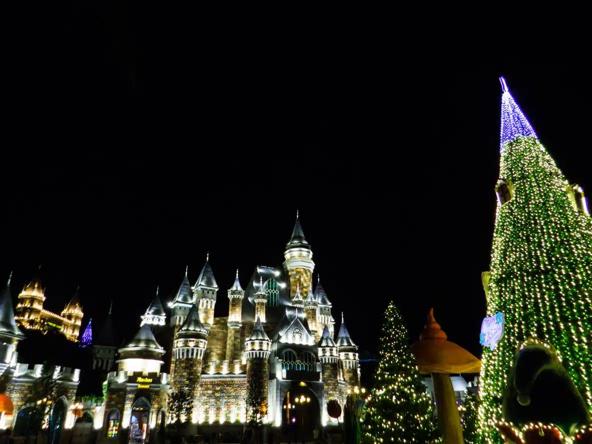 parc Disney Noël