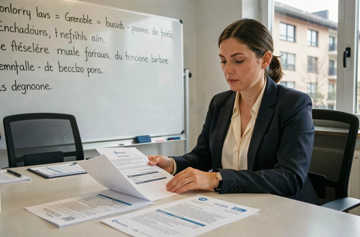 Avocate Célia Thibaud spécialisée en droit du travail et sécurité sociale à Grenoble