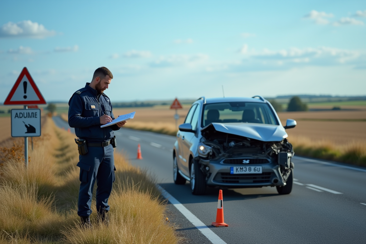 route accident